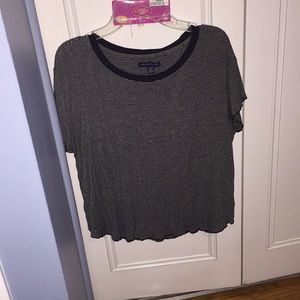 flowy striped tshirt